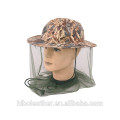Tourbon pêche camouflage chasse visage protecteur casquette apiculture chapeau net de pêche